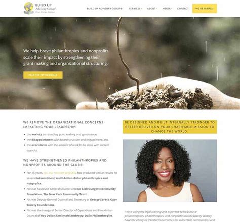 Social & Public Sector consulting / Nonprofit consulting.